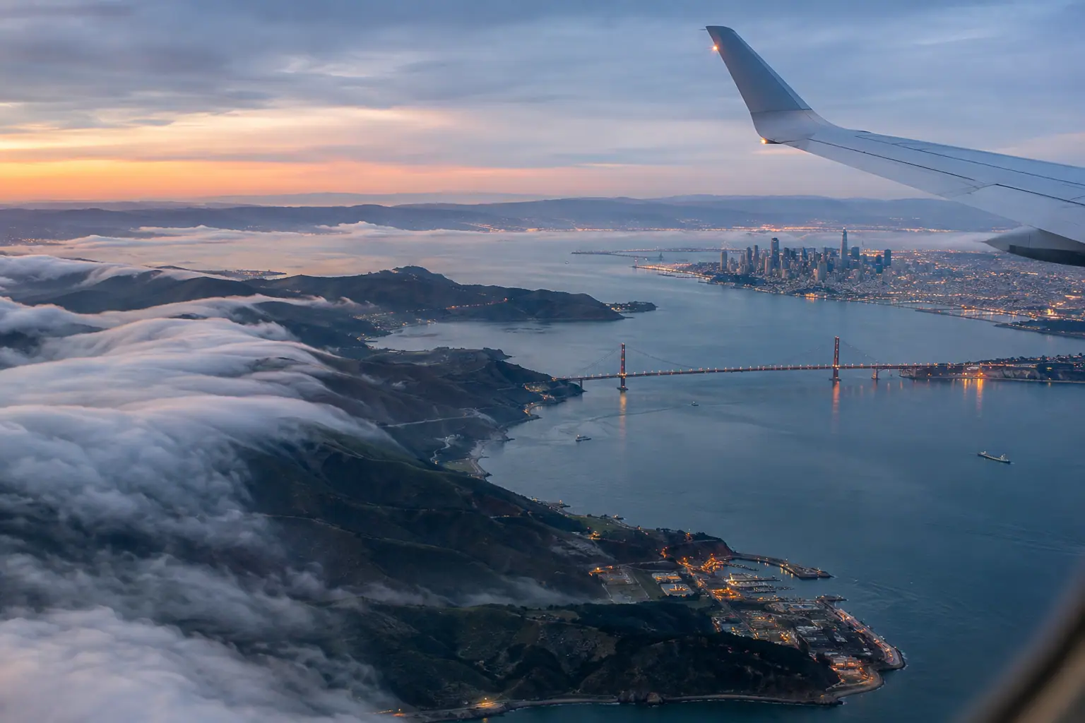 San Francisco from the air