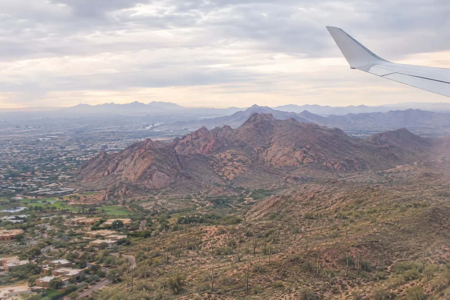 Phoenix from the air