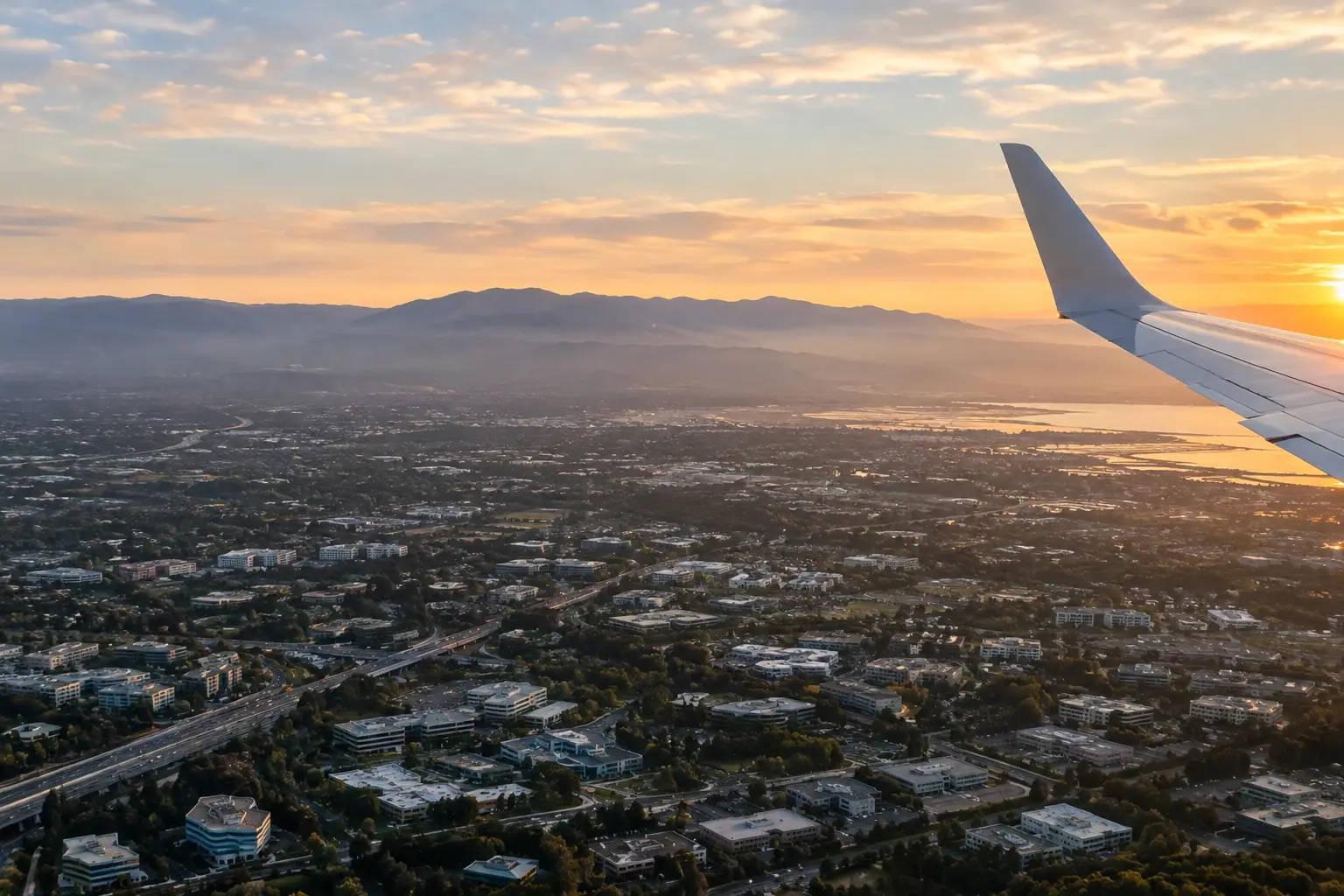 San Jose from the air